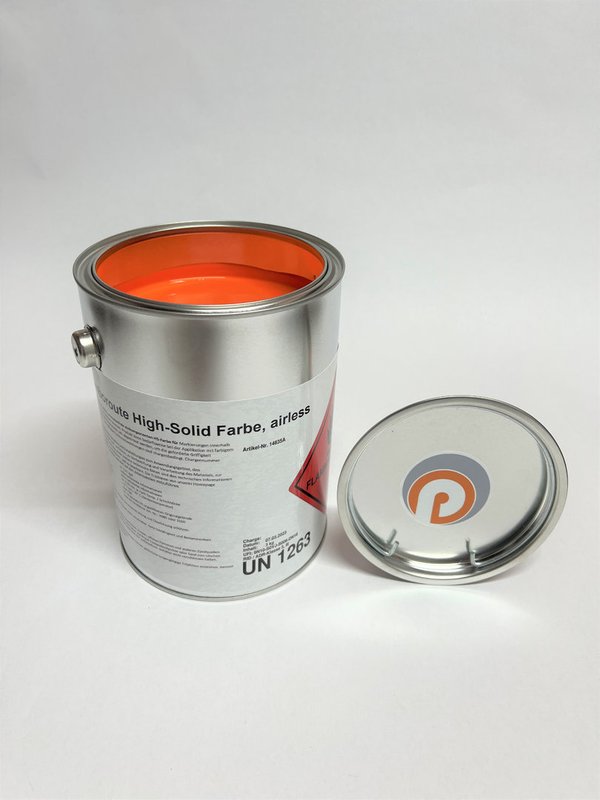 Markierungsfarbe orange RAL 2009  3kg Grundpreis 16,33€/kg